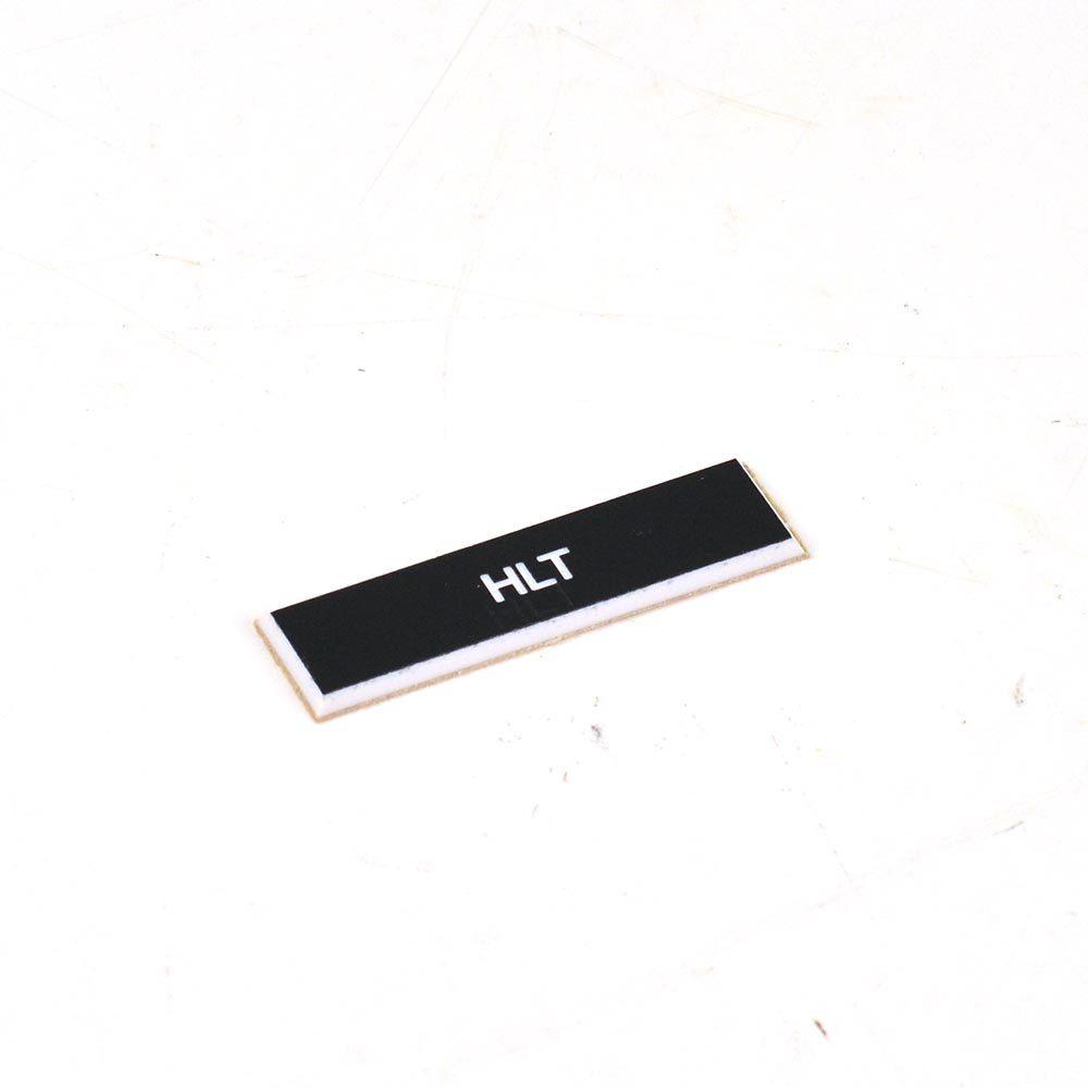 identification tags for brewery control panel equipment